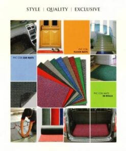 1337 – PVC FloorCoil Mats 18mtr 1cm thick – 4 colors