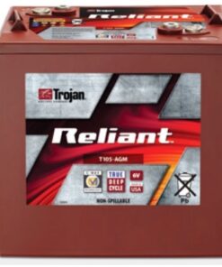 3014 / بطارية 6 فولت امريكية تروجن موديل تي - 105 225 أمبير لجهاز يوريكا غسيل وتنظيف الأرضيات