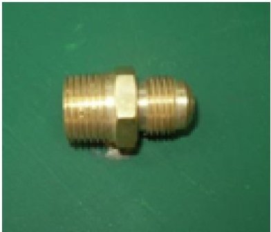 1094 – Brass nipple between hose and rotation valve