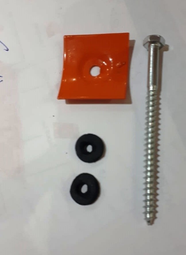 4019 – Screw with washer and rubber rings
